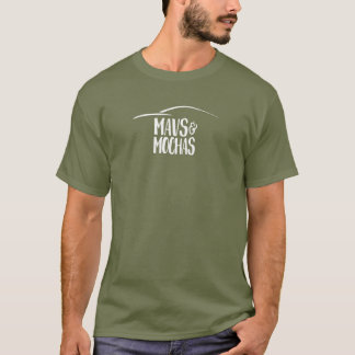 Mavs u. Mokkadunkelheit zentrierte T-Shirt