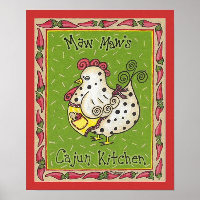 Maw Maws Cajun Kitchen Poster (Vorne)