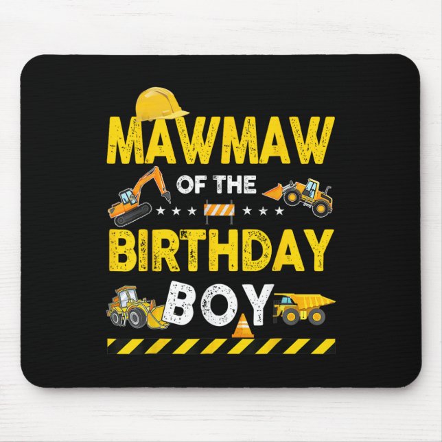 Mawmaw vom Geburtstagsbauer Bir Mousepad (Vorne)