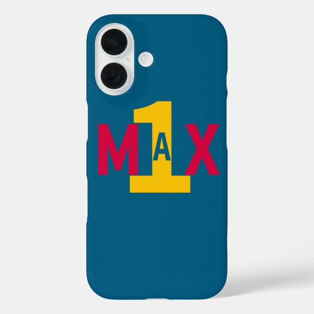 MAX 1 iPhone 16 HÜLLE (Rückseite)