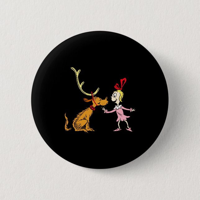 Max Cindy Lou Who Toddler  Button (Vorderseite)