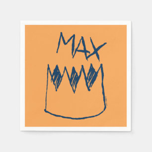 Max & Crown Sketch Serviette
