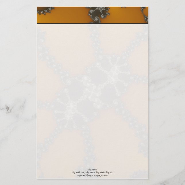 Max Delta Briefpapier (Vorderseite)