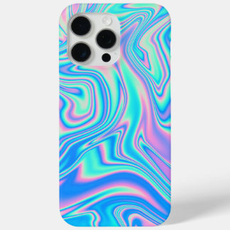 Max Dreamy Neon Swirls iPhone 15 Pro Coque