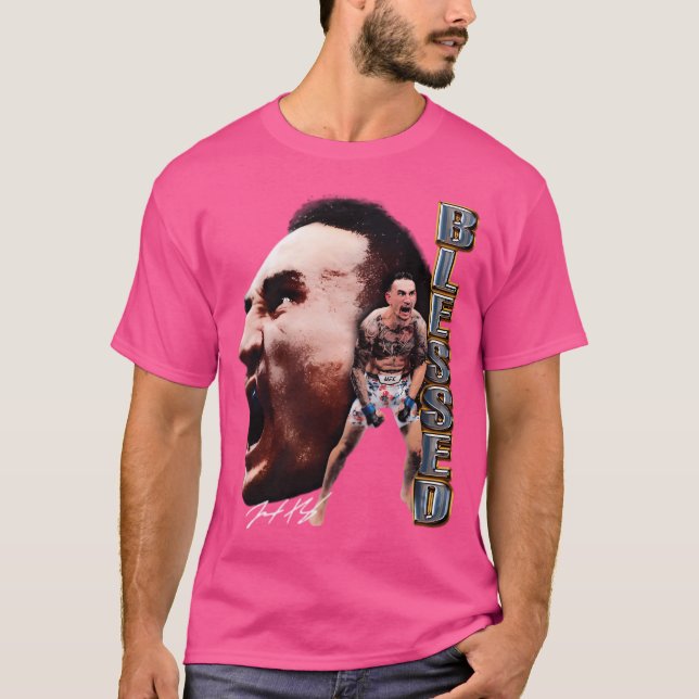 Max Holloway gesegnet T-Shirt (Vorderseite)
