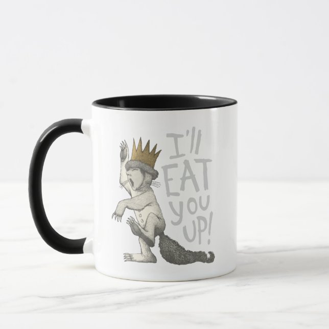 Max | Ich werde dich aufessen! Tasse (Links)