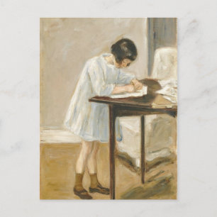 Max Liebermann - Die Enkeltochter des Künstlers Postkarte