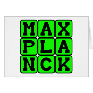 Max Planck, Theoretiker