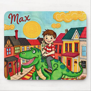 MAX ~ Riding a Dinosaurier! ~ Mousepad