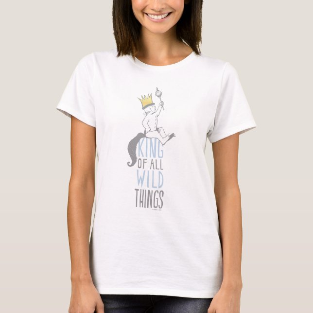 Max | The King of All Wild Things - Blue T-Shirt (Vorderseite)