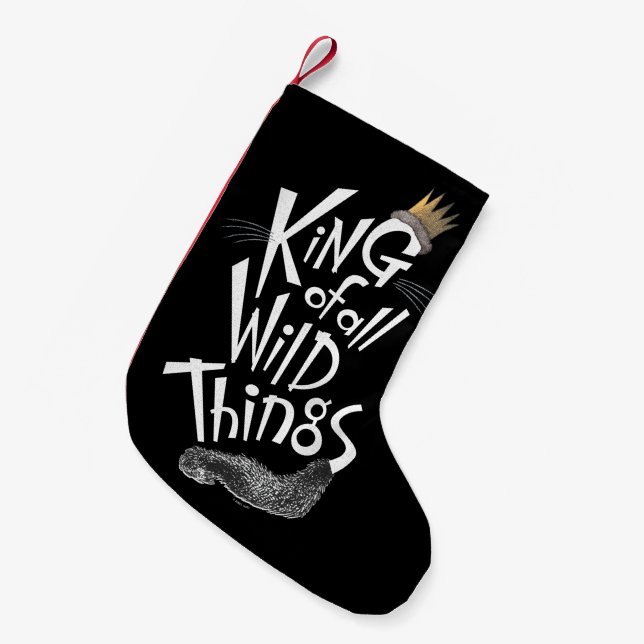 Max | The King of All Wild Things Kleiner Weihnachtsstrumpf (Vorderansicht (hängend))