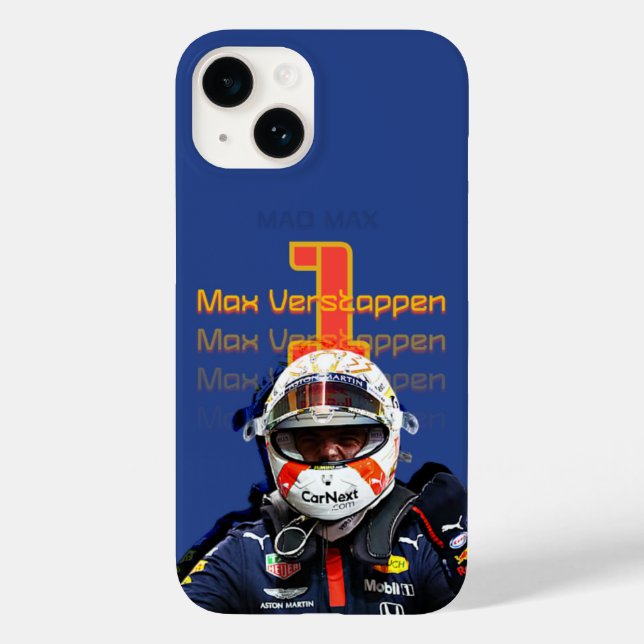 max. Verstappen-Fall Case-Mate iPhone 14 Hülle (Rückseite)