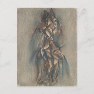 Max Weber Cubism Painting Postkarte