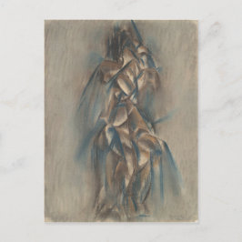 Max Weber Cubism Painting Postkarte