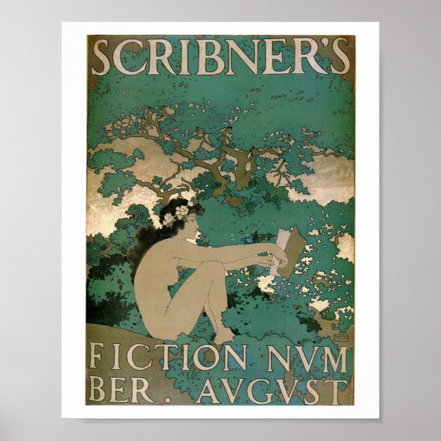 MAXFIELD PARRIS 1897 POSTER VINTAGE (Devant)