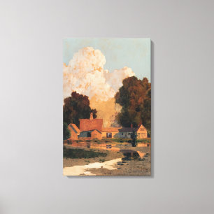 Maxfield Parrish - Bauernhof Daniels, Sommer Leinwanddruck