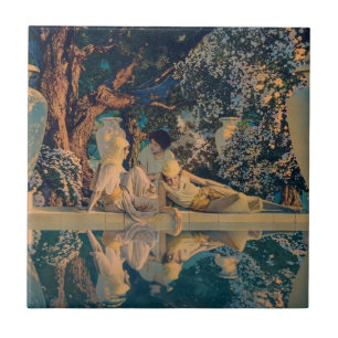 Maxfield Parrish Der Garten Allahs 1918 Fine Art Fliese