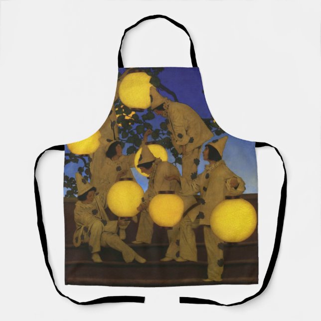 Maxfield Parrish Die Fackelträger 1908 Vintage Schürze (Vorderseite)