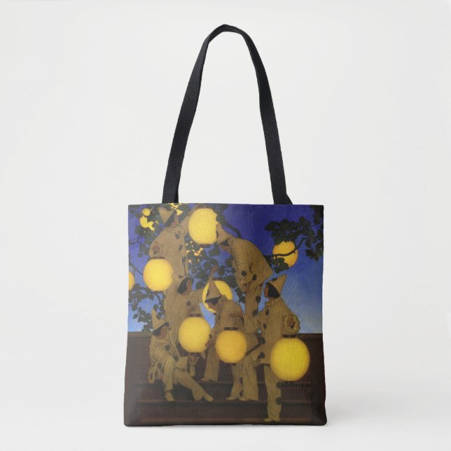 Maxfield Parrish Die Laternen Träger 1908 Vintage Tasche (Vorderseite)