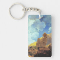 Maxfield Parrish Morgen 1922 Wolken Blau Fine Art