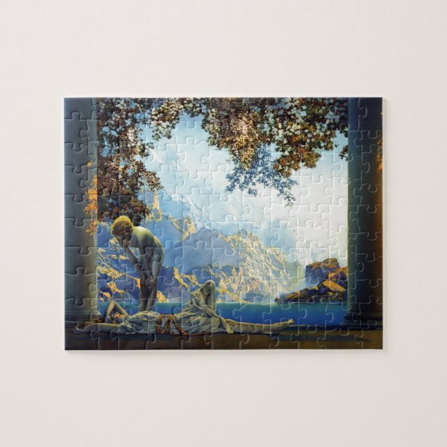 Maxfield Parrish Sonnenaufgang (Horizontal)