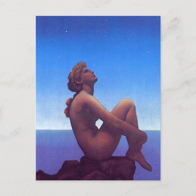 "Maxfield Parrish Stars" Postkarte (Vorderseite)