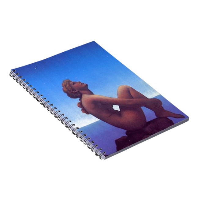 "Maxfield Parrish Sterne " Notizblock (Rechte Seite)