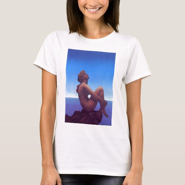 "Maxfield Parrish Sterne " T-Shirt (Vorderseite)