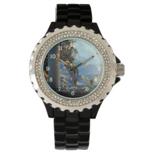 Maxfield Parrish Tagesanbruch Armbanduhr
