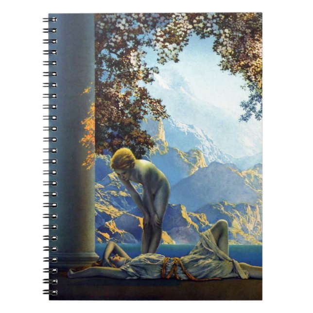 Maxfield Parrish Tagesanbruch Notizblock (Vorderseite)