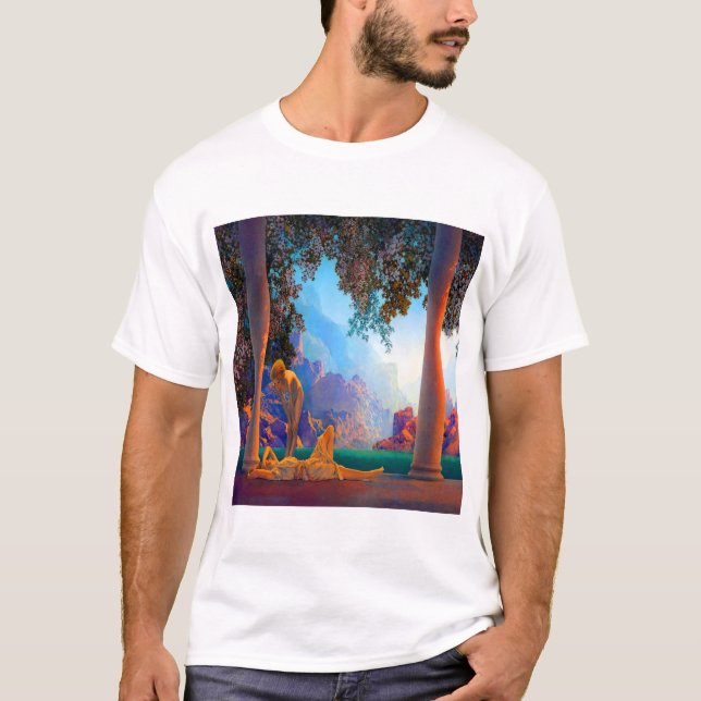 Maxfield Parrish Tagesanbruch T-Shirt (Vorderseite)
