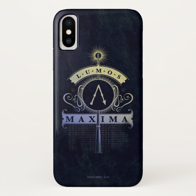 Maxima Harry Potter-Bann-| Lumos grafisch Case-Mate iPhone Hülle (Rückseite)