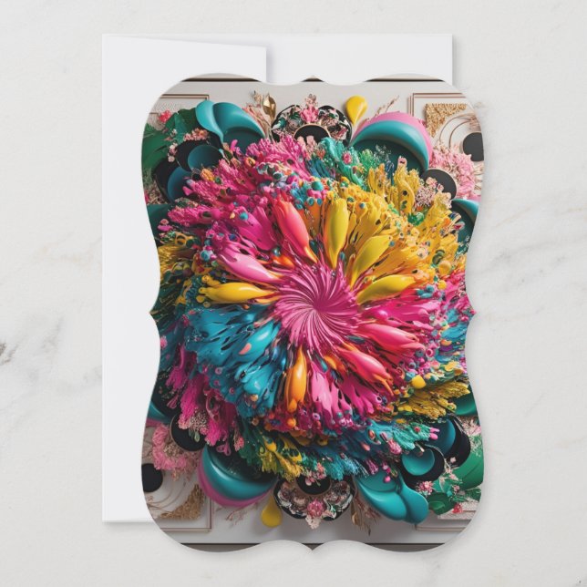 Maximal druckbar Abstrakt farbig (Vorderseite)