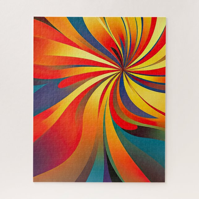 Maximale Blume Wavy Design (Vertikal)