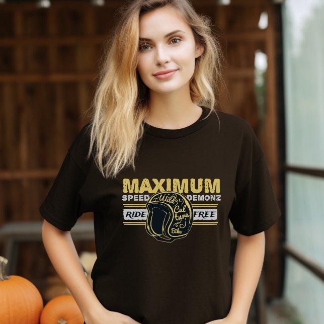 Maximale Geschwindigkeit Demonz T - Shirt (Von Creator hochgeladen)