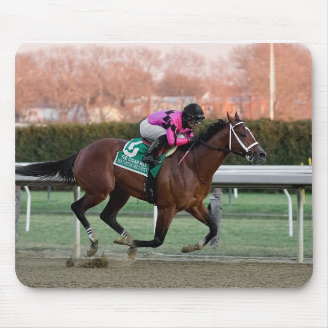 Maximale Sicherheit - 2019 Zigarrenbahn Mousepad (Vorne)