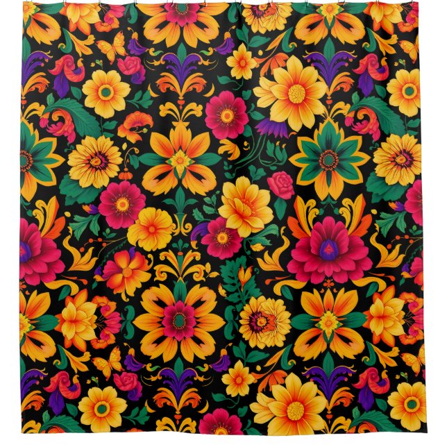 Maximaler Dschungel Duschvorhang (Vorderseite)