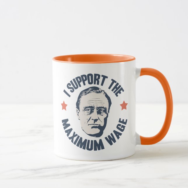 Maximaler Lohn FDR Tasse (Rechts)