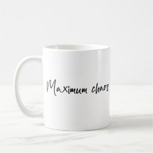 Maximales Chaos Kaffeetasse