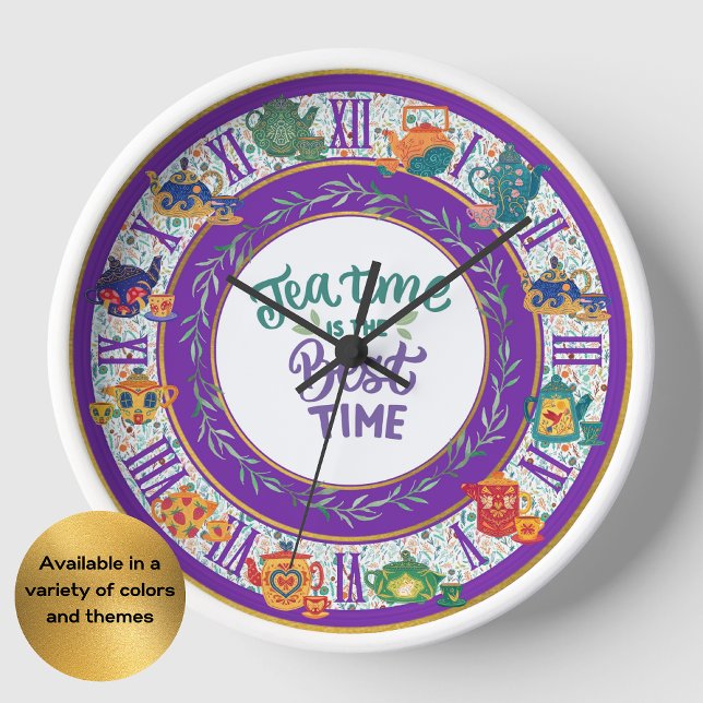 Maximalist Kitchen Tee Time Personalisiert JEDES E Uhr (Von Creator hochgeladen)