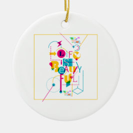 Maximalistische Designs für dynamische Persönlichk Keramik Ornament