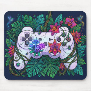 Maximalistischer Naturcontroller Mousepad