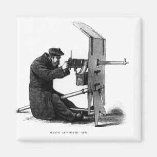 Maxime-Maschinengewehr Magnet