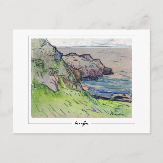 Maxime Maufra #12 - Fine Art Postcard Postkarte (Vorderseite)