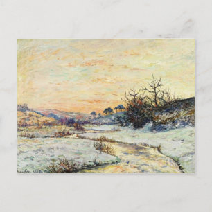 Maxime Maufra - Morgen im Winter Postkarte