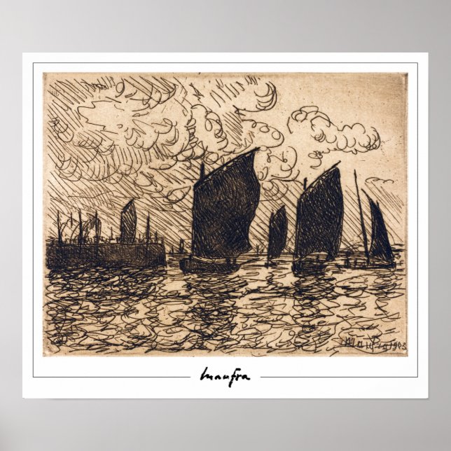 Maxime Maufra Zedign Art Poster #103 (Vorne)