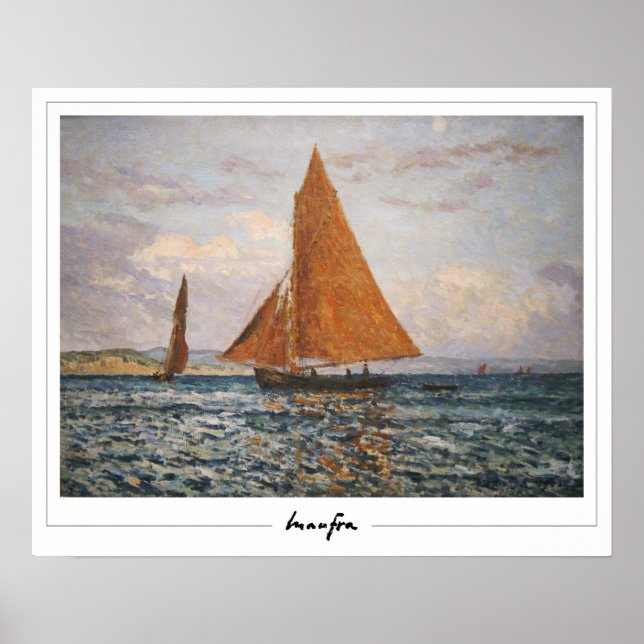 Maxime Maufra Zedign Art Poster #93 (Vorne)