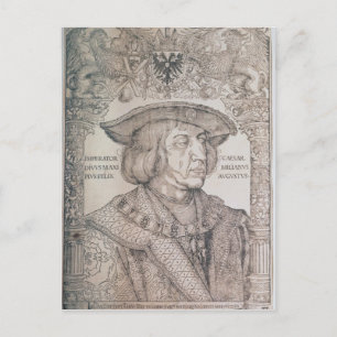 Maximilian I., Kaiser von Deutschland, 1518 Postkarte