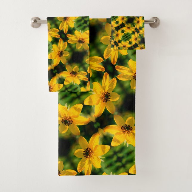 Maximilian Sunflower Floral Motif Abstrait (En situation)