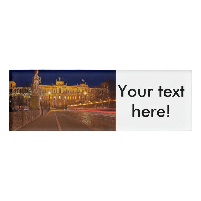 Maximilianeum Munich Namenschild (Vorderseite)